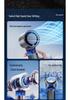 High-Speed Portable USB Handheld Fan with Carabiner and Cold Compress Feature