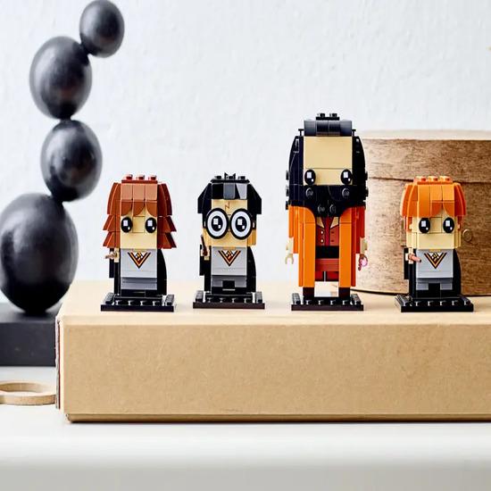 LEGO BrickHeadz Wizarding World Harry, Hermione, Ron & Hagrid 40495