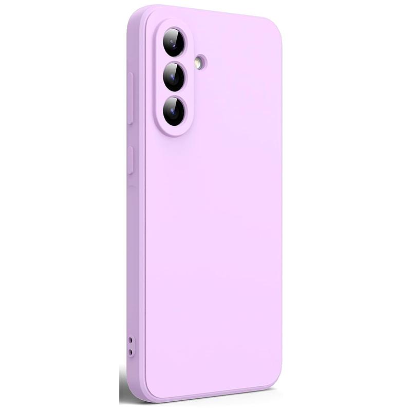 Liquid Silicone Case Full Body Camera Protect Case Cover Silicon Liquid Silicone Case Dark Purple For Samsung Galaxy A56