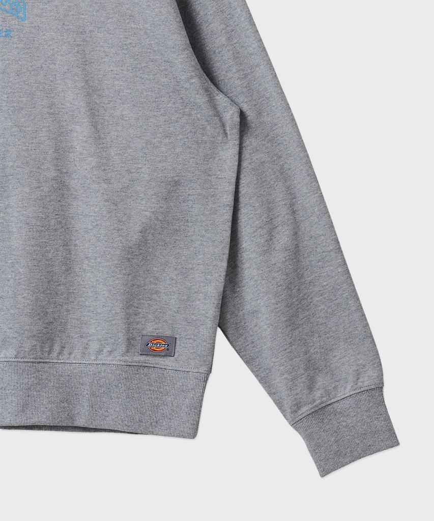 DICKIES Heavy Jersey Relaxed Crewneck Grey