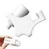Eye Drops Bracket Guide Reusable Silicone Holder Prevent Dripping Leakage Compatible With Round Flat Eye Drop Bottles