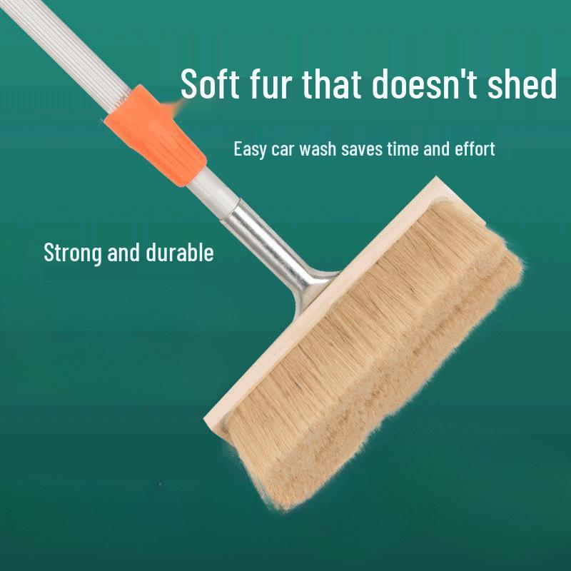 Truck & Bus Cleaning Boar Bristle Brush and Snow Mop