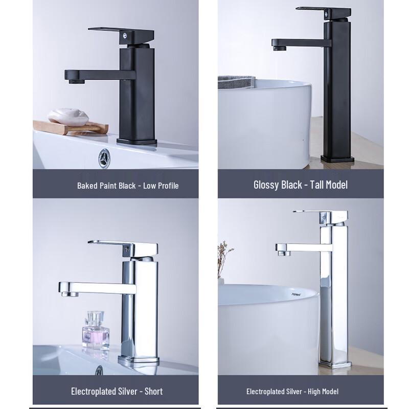 304 Stainless Steel Single-Handle Basin Faucet