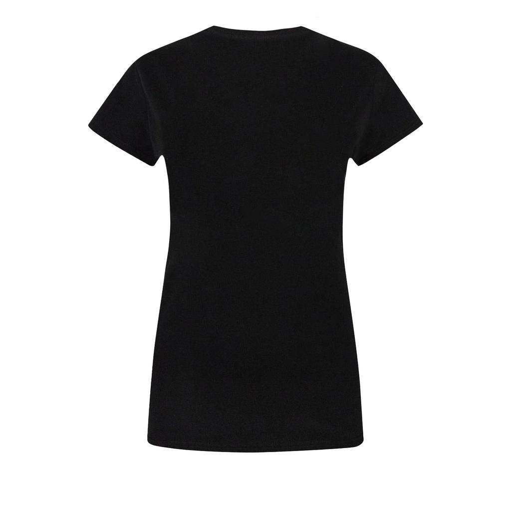 AC/DC Damen-/Damen-T-Shirt mit Diamante-Logo