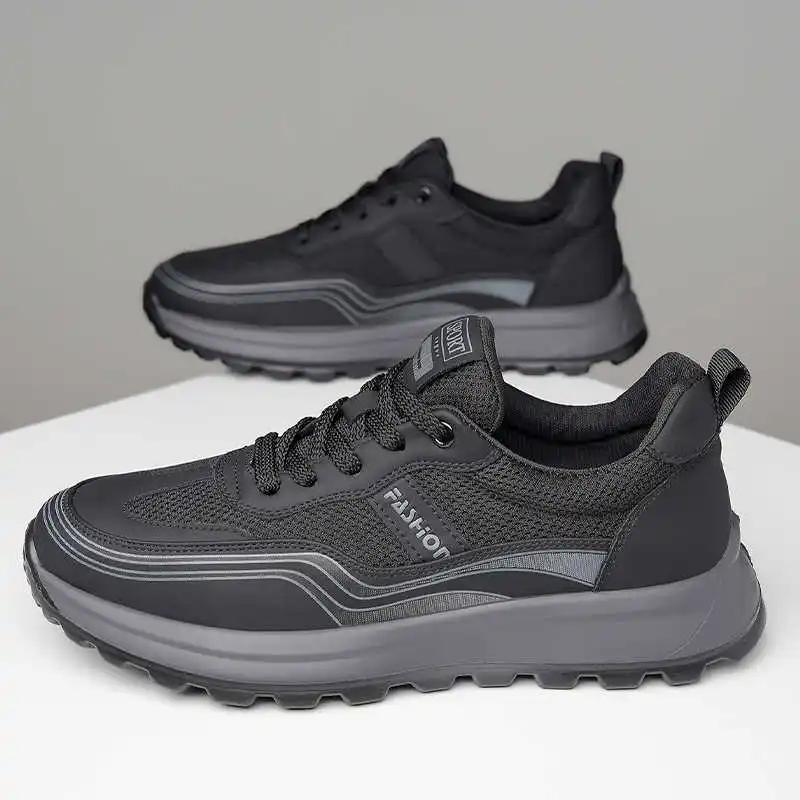 Fashion Massive Platform Wide Men's Shoes Casual Sneakers Husband Red Loafers Man Sports Loafer'lar Wholesale To Resell Functional