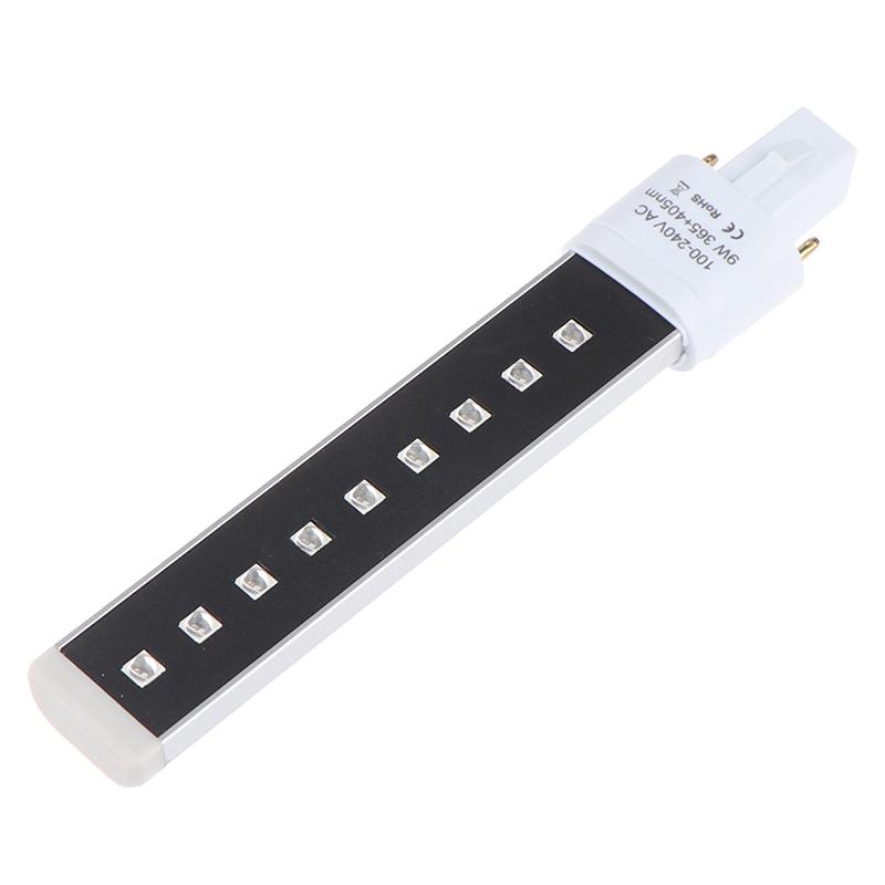 9W 9Leds Electronic Phototherapy Led Lamp Light Bulb For Nail Art Uv Gel Dryer