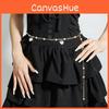 Fashion Faux Pearl Waist Chain With Metal Chain For Summer Womens Party Wear