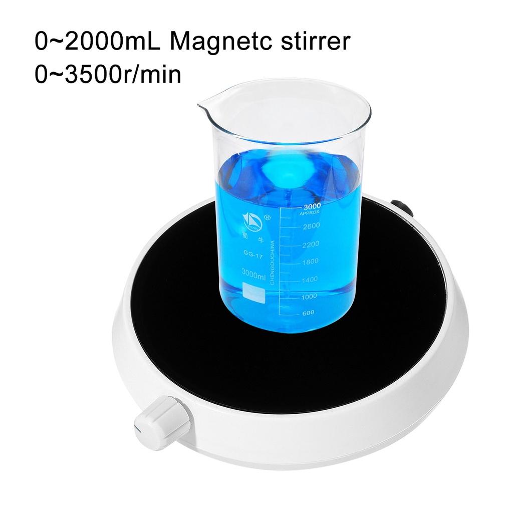 2000ML Magnetic Stirrer Laboratory Equipment Magnetic Agitator Magnetic Mixer Stirring Capacity for Home Lab Educational