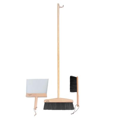 IDEA PORT Reszta Bloom Set 3P Hand Large Natural Mini Cleaning Made In Bloom, Brush, Dustpan, Broom, Dustpan, Broom, Set, Duster, Tools, Entrance,