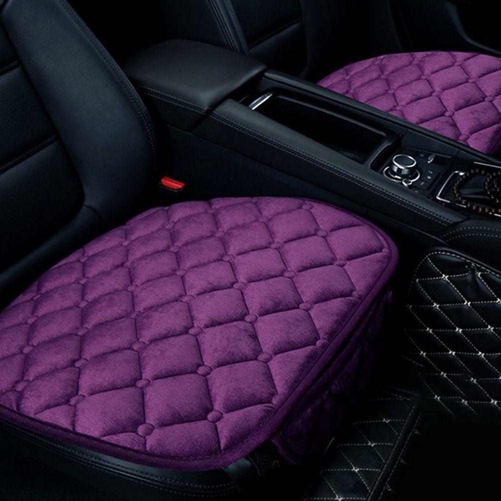Plush Winter Car Seat Cover Anti-slip Auto Protector Mat Practical Auto Seat Cushion  Van