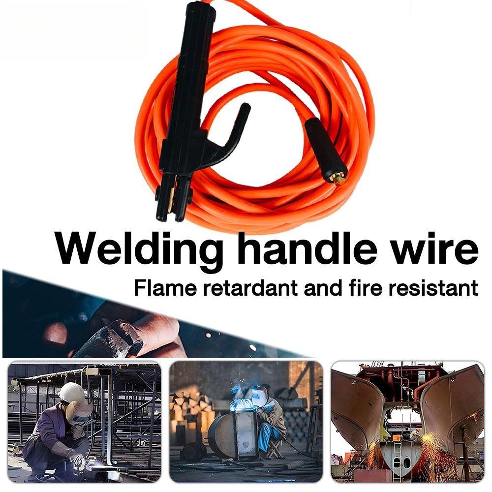10 Meters Welding Cable Set with Electrode Holder Welding Wire Cable  Welding Tools