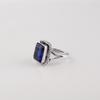 Blue Sapphire Gemstone 925 Sterling Silver Handmade Women Jewelry Designer Ring For Gift RR-71-14