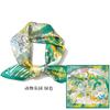 New 100% Natural Silk Scarf Square Female Pashmina Bufanda Folral Women Shawl Wraps Bandana Ladies Scarves Foulard Echarpe 53cm