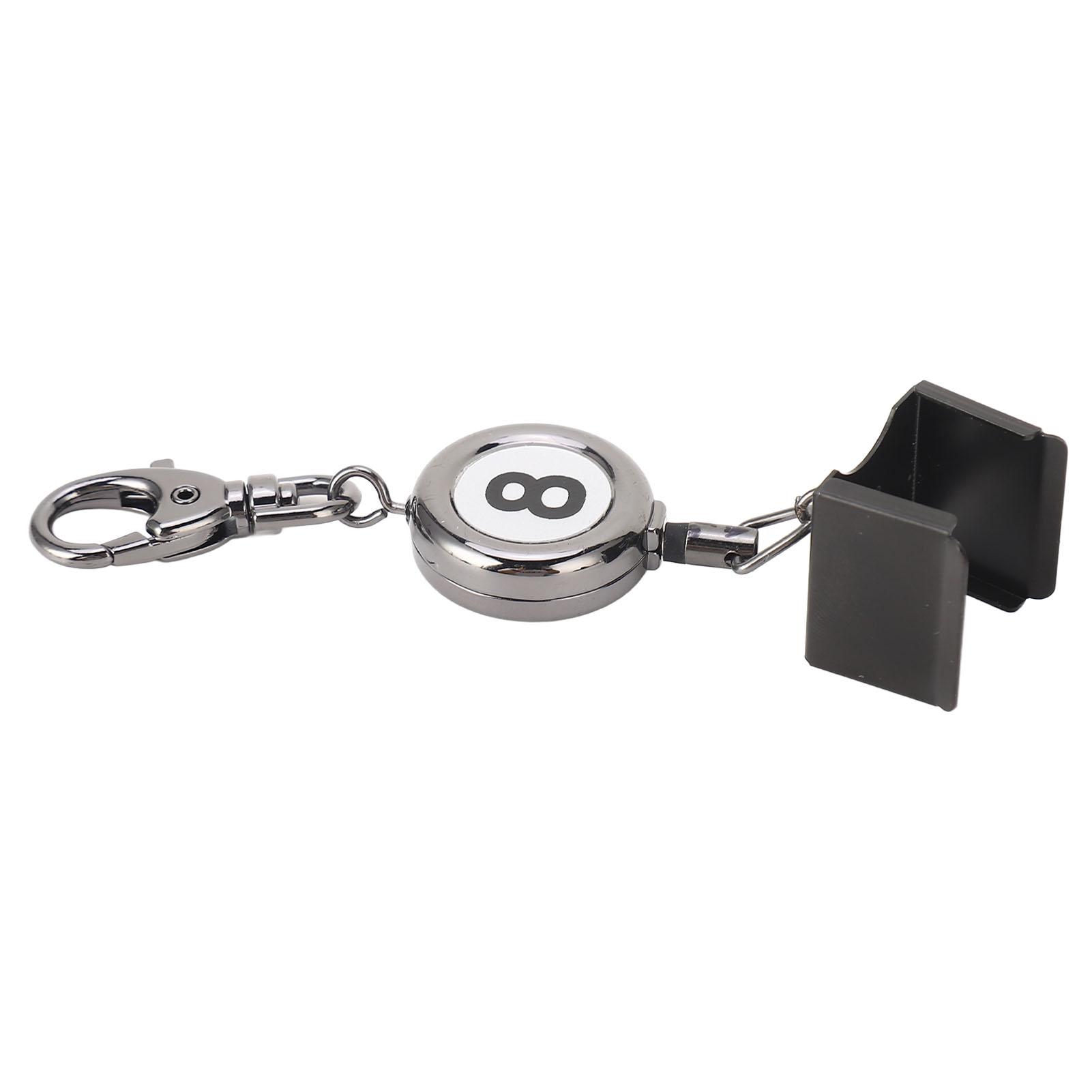 

Держатель для бильярдного мела, черный, автоматический, телескопический, 48 см, портативный, для бильярдного кия, мел для бильярда