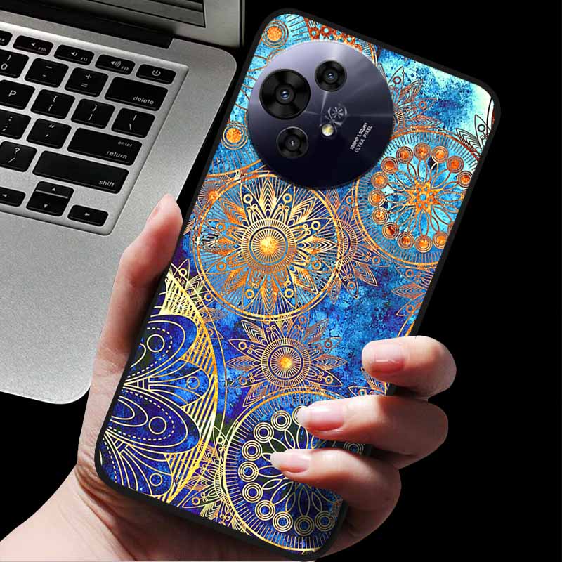 Per custodia TCL 50 Pro NxtPaper / 50 NxtPaper Custodie Cover Posteriore Protettiva in Silicone con Animali alla Moda Per Custodia Telefono 50 Pro NxtPaper 5G Capa