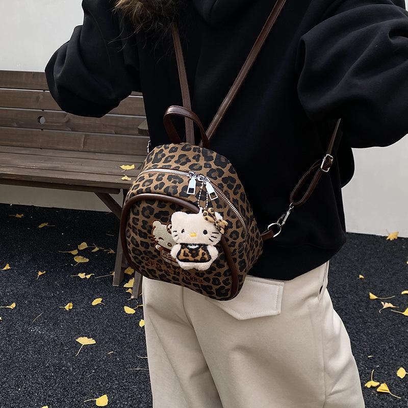 Cartoon Cute Kitten Boys And Girls Backpack Foreign Mini Baby Small Schoolbag Autumn And Winter Children'S Backpack