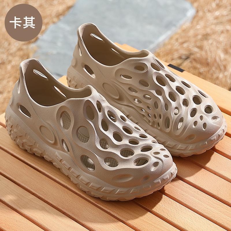 Fashion Beach Shoes Wear Hollow Non-slip Soles Men's Sandals, 2015 Summer Sports and Leisure Eva Fashion Hole Shoes Wholesale
