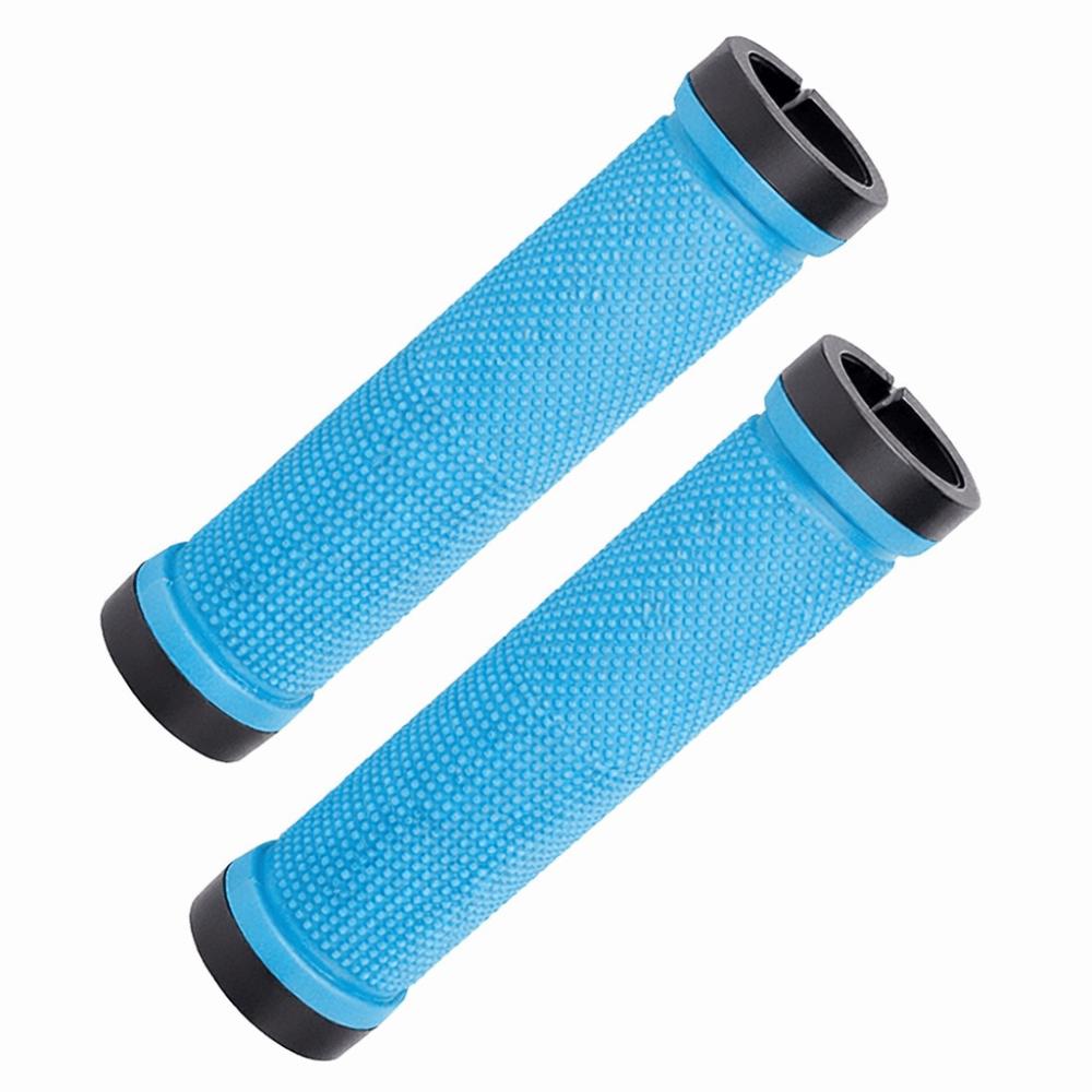 1 Pair Anti-Slip Bike Handlebar Grips Shock-Proof Mountain Bike Handlebar Grip  Scooter