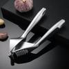 Garlic Press Easy To Squeeze and Clean with Soft Ergonomic Handle Zinc Alloy Mincer & Crusher