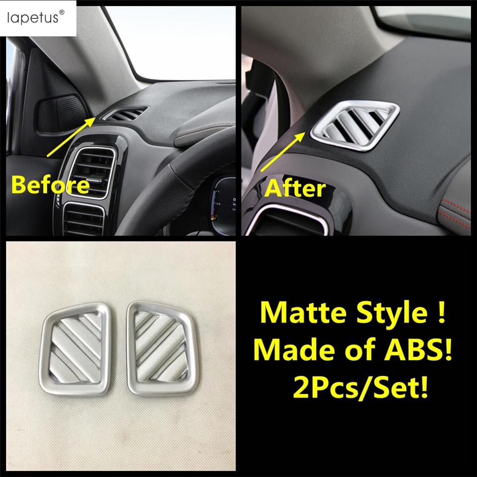 

Dashboard AC Air Outlet Vents / Gear Shift Head / Handle Bowl Cover Trim Matte Accessories For Citroen C5 Aircross 2018 - 2024 Dashboard Air AC
