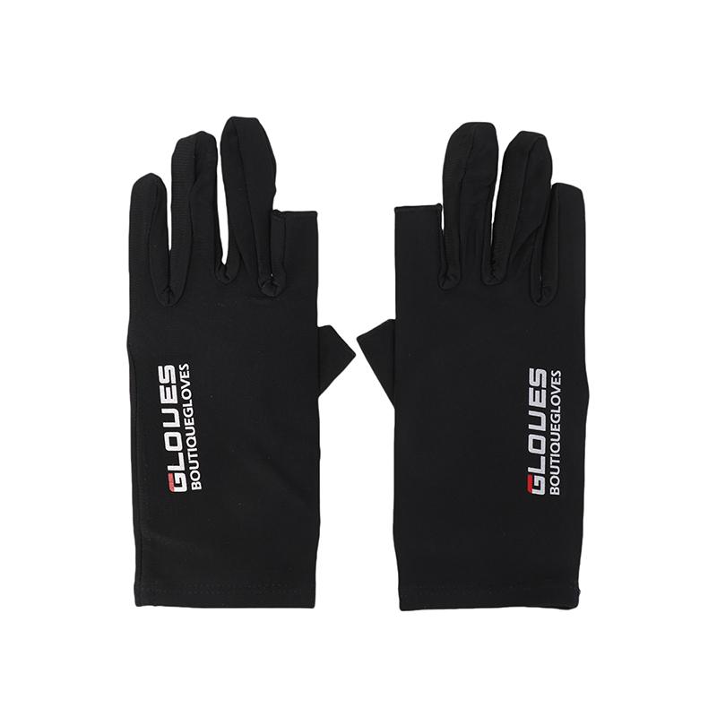 

Весна Лето 2025 Открытые Двупалые Дышащие Перчатки из Ледяного Шелка Мужские Женские Перчатки для Защиты от Солнца для Занятий Спортом на Открытом Воздухе, Велосипедное Снаряжение чёрный