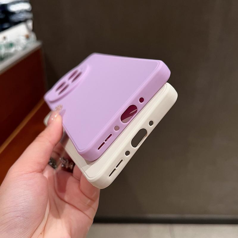 For OnePlus 13 13R 12R 11R ACE 5 3 2 Case Solid Color TPU Soft Silicone Shockproof Lens Protection Matte Phone Cover