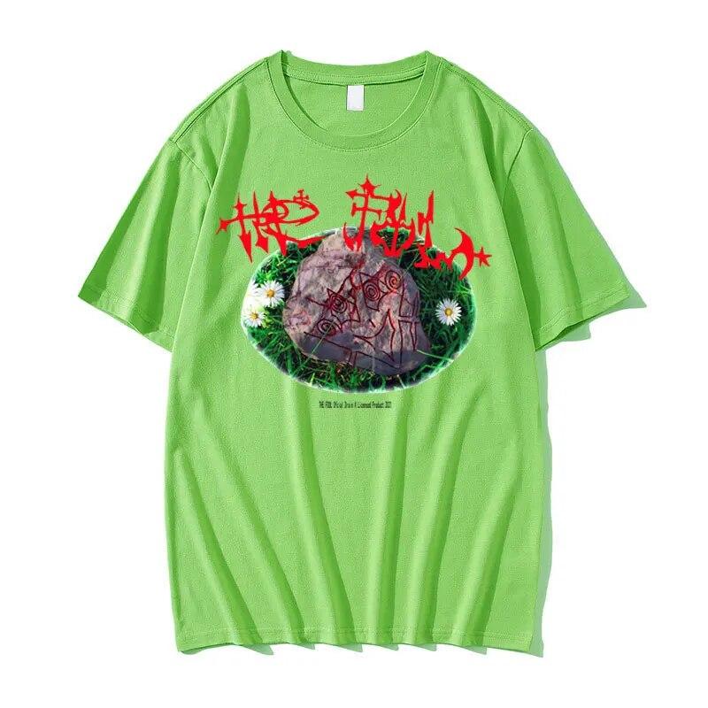 Bladee The Fool Музыкальный альбом Футболка с графическим принтом с коротким рукавом — фото 9