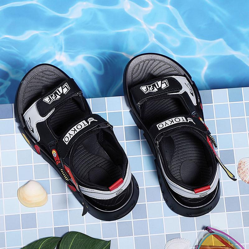 Children's Shoes Casual Shoes Trend Shoes  Children's Trend All-Match Casual Fashion Rotating Button Shoes Children's Outdoor Sandals