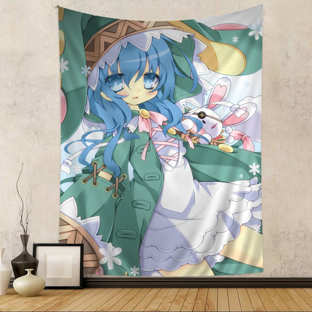 DATE A LIVE Printed Large Wall Tapestry Cheap Hippie Wall Hanging Bohemian Wall Tapestries Mandala Home Decor