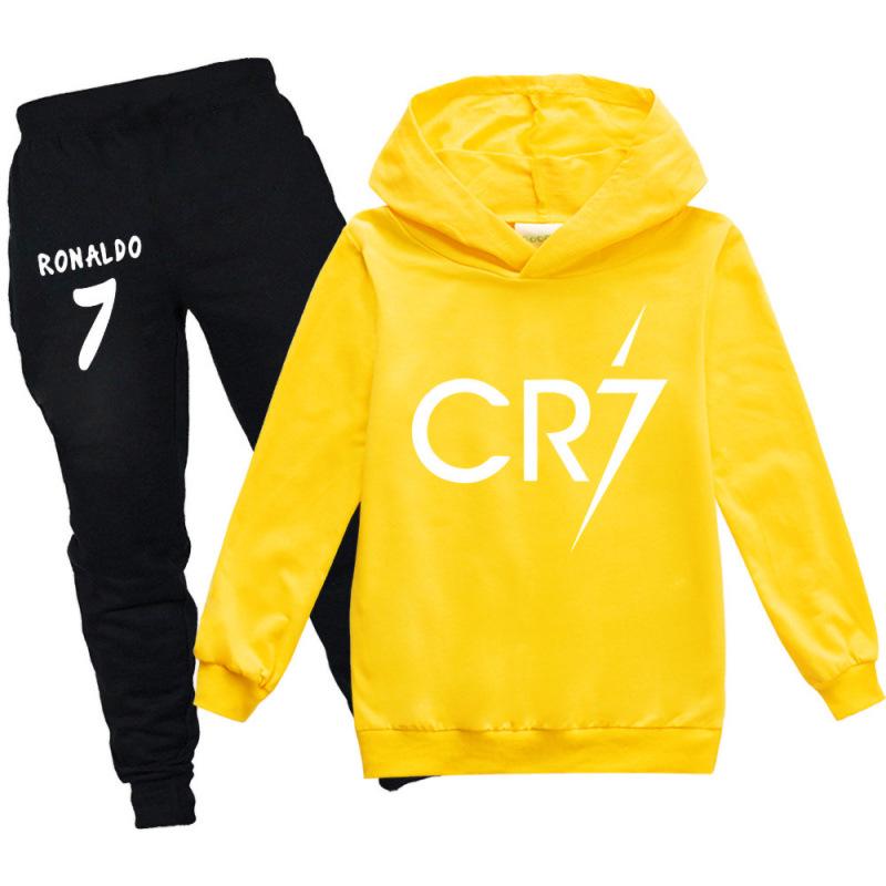 Children's Fleece Hoodie & Trousers Set (Sizes 100-160) - 2 Warm Sets