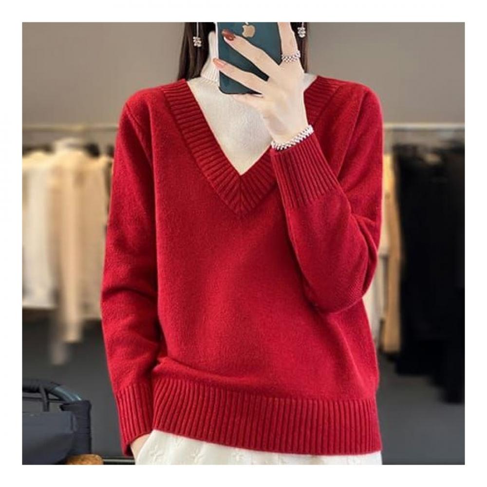 Navava Simple Daily Two In One Turtleneck Knit Nk1932