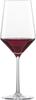 ZWIESEL GLAS Pure Wine Glasses for Red Wine (Bordeaux), Cabernet, Pair, Machine-Made (m122315)