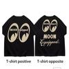 2024 Amazing Tees Herren T-Shirt Lässig Übergroß Essential T-Shirt Mooneyes Moon Equipped Speed T-Shirts Grafik Streetwear S-3XL