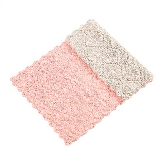 

Толстые впитывающие тряпки из микрофибры для уборки кухни wavy edge coffee