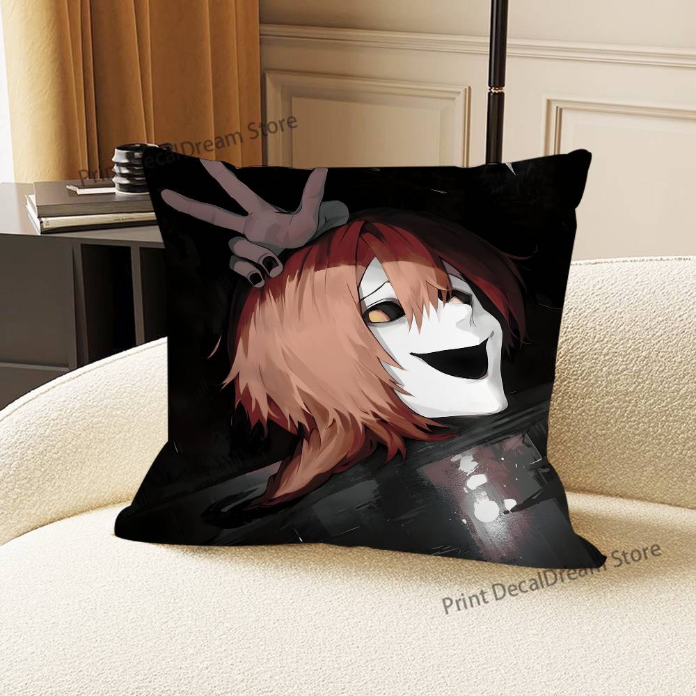 H-HomicipherS Mr Cushion For Bedroom Car Coffee Shop Room and Living Room Sofa Decorative Pillow Cover Case
