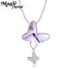 Butterfly Necklace 925 Sterling Silver Personality Style Versatile Sweater Chain Clavicle Chain Clothing Accessories Necklace