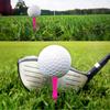 New 70Pcs Golf Tees Plastic Unbreakable Mixed Sizes 7 Colors Golf Practicing Tees