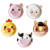 10Pcs Farm Animals Party Paper Plates Cute Cow Sheep Duck Chick Plate Kids Birthday Party Supplies Baby Shower Favors