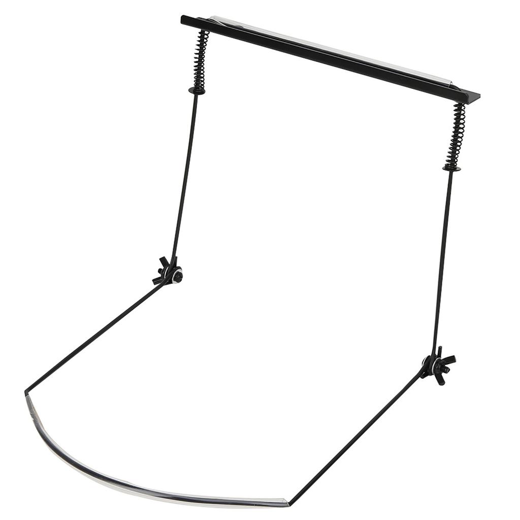 24‑Hole Harmonica Stand Adjustable Neck Bracket Musical Wind Instrument AccessoriesBlack