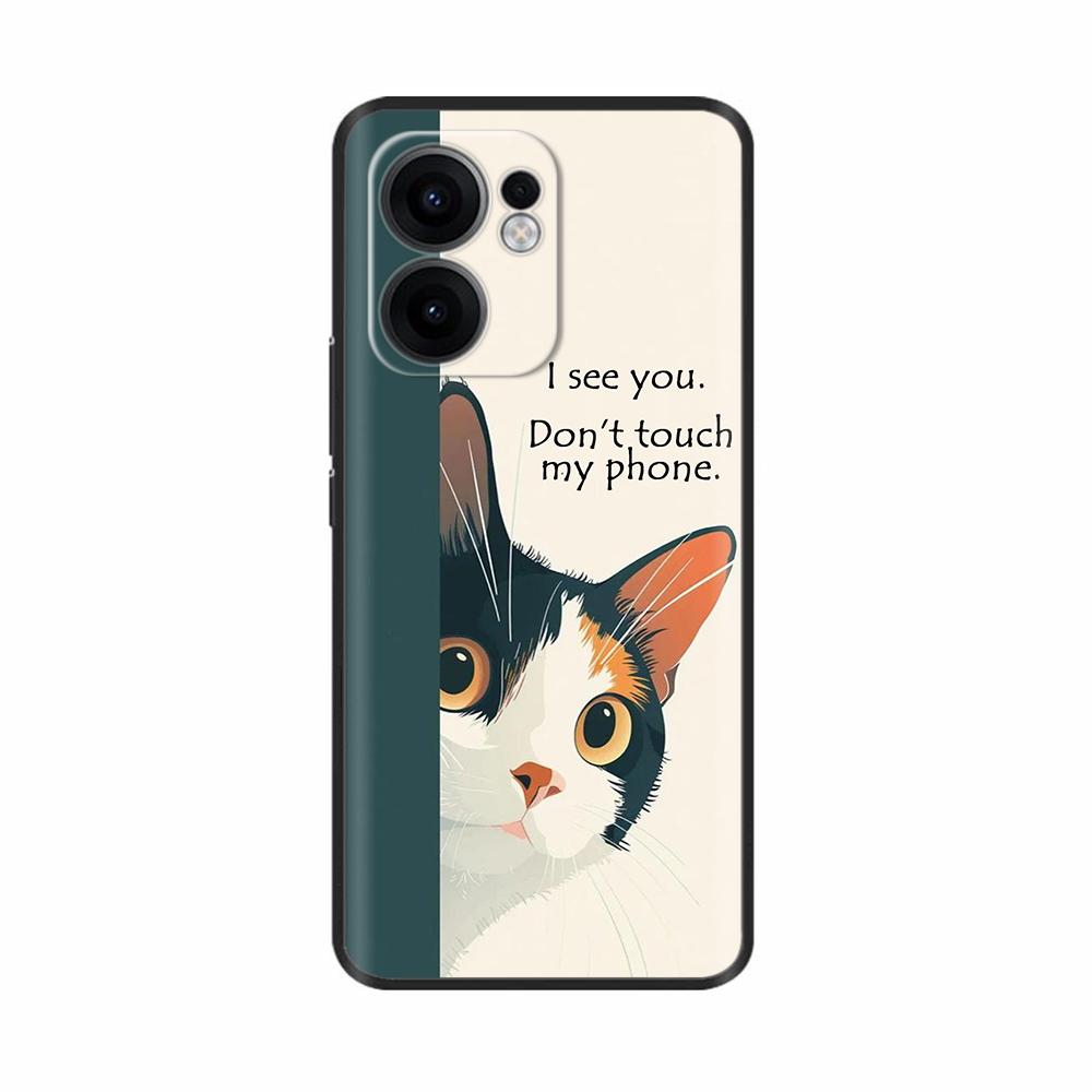 Phone Case For Oppo Reno13 F Case Cute Anime Cartoon Soft Liquid Silicone Coque For OPPO Reno13 FS Case RENO13F CPH2699 Fundas