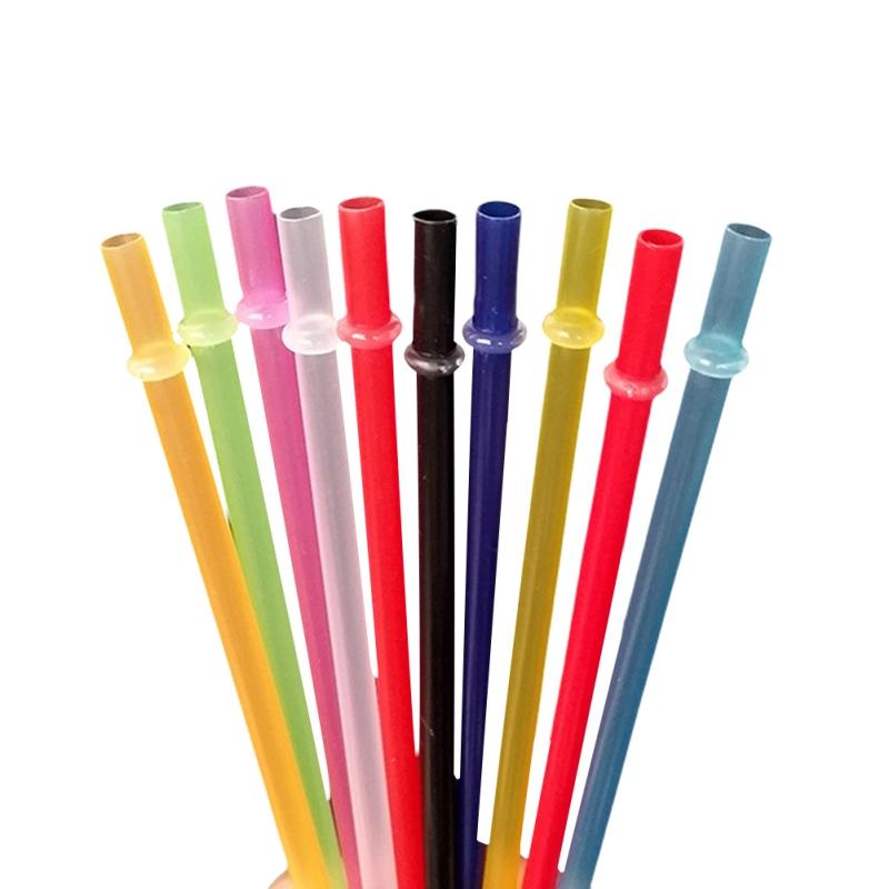 25Pcs Reusable Plastic Straws with Cleaning Brush Colorful Straws for Birthday Party Baby Shower Wedding Supplies Cocktail Straw