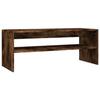 VidaXL Table basse Chêne fumé 100x40x40 cm Bois d'ingénierie 815255