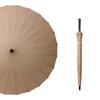 24-Rib Windproof Extra-Large Automatic Umbrella, Long Handle, for Men and Women, Customizable Logo