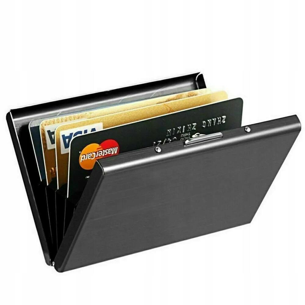 Metal Card Holder With Rfid Blocking