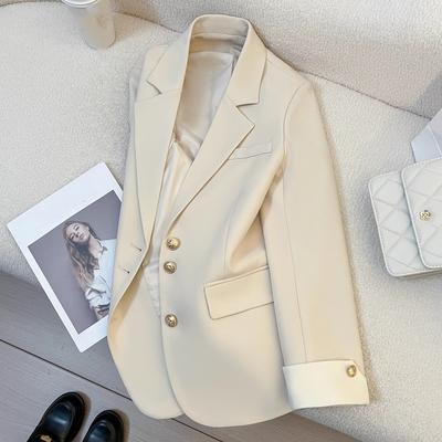Costume haut de gamme décontracté pour femme au printemps