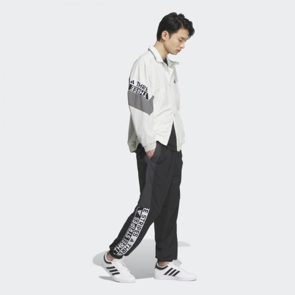 Adidas Woven Pants Mesh Cuffs Jz8764