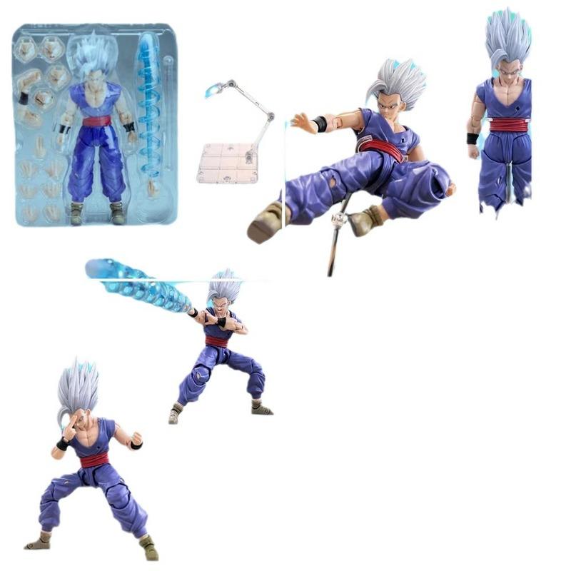 Dragon Ball Gohan Beast Form Action Figure 17cm Movable Anime Statue Model for Desktop Decoration Collectible Gift