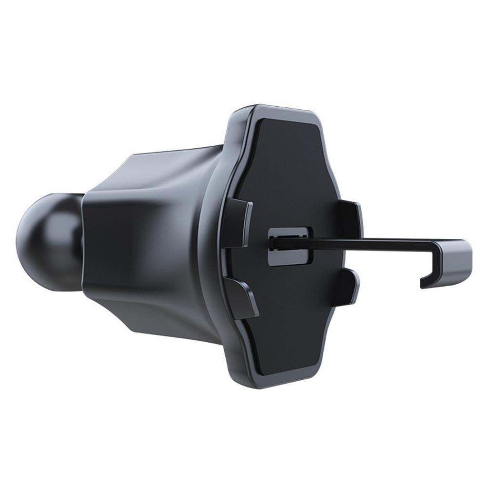 Stable  Car Phone Holder 360 Degree Rotating Air Outlet Gps Mount Stand Metal Hook Bracket A193+x158