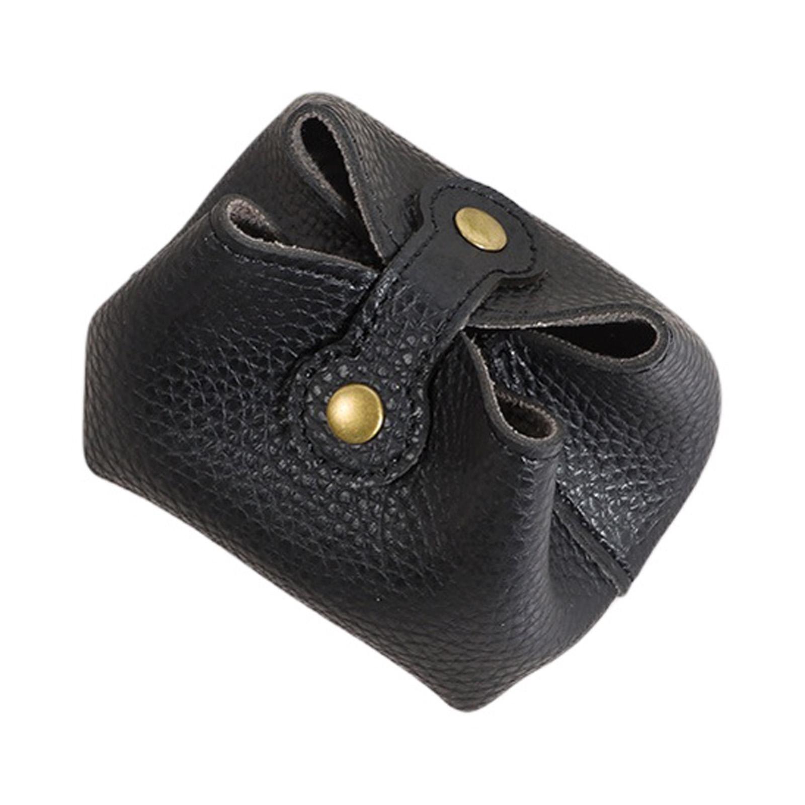 

Mini Coin Purse PU Leather Small Wallet for Women Keychain Earphone Lipstick Organizer Bag Portable Korean Style Coin Purse