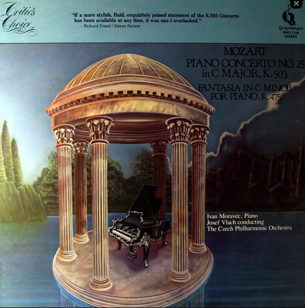 

Виниловая пластинка WOLFGANG AMADEUS MOZART IVAN MORA Фортепианный концерт № 25 До мажор Фантазия PMC7108 Quintessence 1978 Канада Классика Б/у
